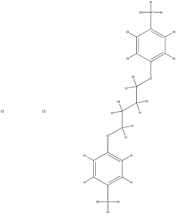 [4-[4-(4-azaniumylphenoxy)butoxy]phenyl]azanium dichloride CAS#: 75795-90-3