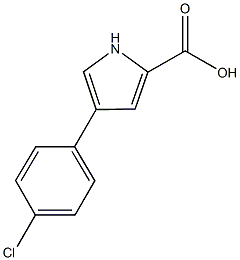 4-(4-CHLOROPHENYL)-1H-PYRROLE-2-CARBOXYLIC ACID CAS#: 79600-86-5