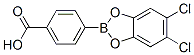 4-(5,6-Dichloro-1,3,2-benzodioxaborol-2-yl)benzoic acid CAS#: 73688-86-5