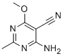 4-AMINO-6-METHOXY-2-METHYLPYRIMIDINE-5-CARBONITRILE CAS#: 76574-35-1