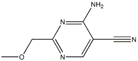 4-AMino-2-(MethoxyMethyl)pyriMidine-5-carbonitrile CAS#: 76574-34-0