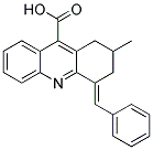 4-BENZYLIDENE-2-METHYL-1,2,3,4-TETRAHYDRO-ACRIDINE-9-CARBOXYLIC ACID CAS#: 721413-92-9