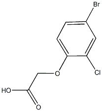 (4-BROMO-2-CHLOROPHENOXY)ACETIC ACID CAS#: 77228-67-2