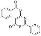 4-Benzoyl-6-oxo-2-phenyl-1,3-thiazine CAS#: 73672-78-3