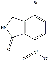 4-BroMo-7-nitroisoindolin-1-one CAS#: 765948-99-0
