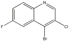4-Bromo-3-chloro-6-fluoroquinoline CAS#: 724787-81-9