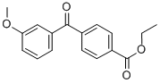4-CARBOETHOXY-3'-METHOXYBENZOPHENONE CAS#: 705279-41-0
