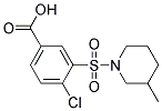 4-CHLORO-3-(3-METHYL-PIPERIDINE-1-SULFONYL)-BENZOIC ACID CAS#: 721418-04-8