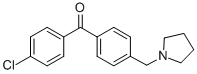 4-CHLORO-4'-PYRROLIDINOMETHYL BENZOPHENONE CAS#: 742085-16-1