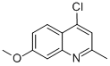 4-CHLORO-7-METHOXY-2-METHYLQUINOLINE CAS#: 75896-68-3