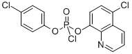 4-CHLOROPHENYL-5-CHLORO-8-QUINOLINYL PHOSPHOROCHLORIDATE CAS#: 77181-80-7