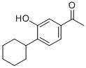 4-CYKCOHEXYL-3-HYDROXY-ACETOPHENONE CAS#: 73898-21-2