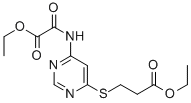 4-Carbethoxy-carbonilamino-6-(gamma-carbethoxypropylthio)-pyrimidine CAS#: 75274-25-8