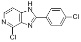 4-Chloro-2-(4-chlorophenyl)-imidazo(4,5-c)pyridine CAS#: 75007-99-7