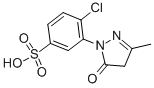 4-Chloro-3-(3-methyl-5-oxo-2-pyrazolin-1-yl)benzenesulfonic acid CAS#: 88-76-6