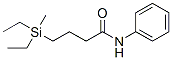 4-(Diethylmethylsilyl)-N-phenylbutanamide CAS#: 76149-48-9