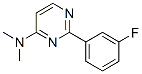 4-Dimethylamino-2-(3-fluorophenyl)pyrimidine CAS#: 76144-35-9
