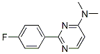 4-Dimethylamino-2-(4-fluorophenyl)pyrimidine CAS#: 76128-76-2