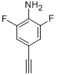 4-ETHYNYL-2,6-DIFLUORO-PHENYLAMINE CAS#: 753501-37-0