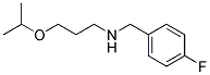 (4-FLUORO-BENZYL)-(3-ISOPROPOXY-PROPYL)-AMINE CAS#: 799260-49-4