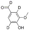 4-HYDROXY-3-METHOXYBENZALDEHYDE-D3 CAS#: 74495-74-2