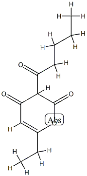 4-Heptenoicacid,5-hydroxy-3-oxo-2-valeryl-,delta-lactone(5CI) CAS#: 725266-67-1