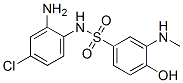 4-Hydroxy-3-(methylamino)-N-(2-amino-4-chlorophenyl)benzenesulfonamide CAS#: 78633-70-2