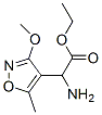 4-Isoxazoleaceticacid,alpha-amino-3-methoxy-5-methyl-,ethylester(9CI) CAS#: 785753-74-4