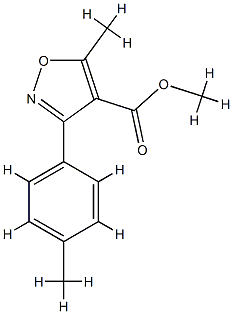 4-Isoxazolecarboxylic acid, 5-Methyl-3-(4-Methylphenyl)-, Methyl CAS#: 79379-87-6