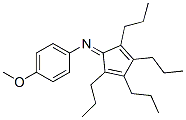 4-METHOXY-N-(2,3,4,5-TETRAPROPYLCYCLOPENTA-2,4-DIENYLIDENE)ANILINE CAS#: 731842-74-3