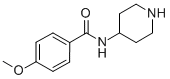 4-METHOXY-N-PIPERIDIN-4-YL-BENZAMIDE CAS#: 75484-41-2
