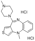 4-Methyl-10-(4-methyl-1-piperazinyl)-4H-thieno(3,4-b)(1,5)benzodiazepi ne dihydrochloride CAS#: 74137-79-4