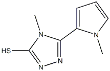 4-Methyl-3-Mercapto-5-(N-Methylpyrrol-2-yl)-1,2,4-(4H)-triazole CAS#: 741690-24-4