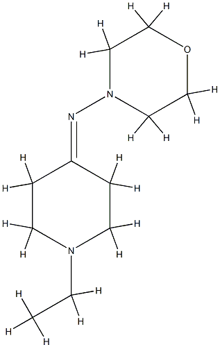 4-Morpholinamine,N-(1-ethyl-4-piperidinylidene)-(9CI) CAS#: 748791-06-2