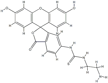 4-(N-2-aminoethylthioureal)fluorescein CAS#: 77228-87-6