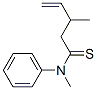 4-Pentenethioamide, N,3-dimethyl-N-phenyl- CAS#: 75541-05-8