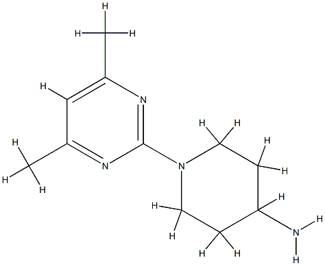 4-Piperidinamine,1-(4,6-dimethyl-2-pyrimidinyl)-(9CI) CAS#: 792940-21-7
