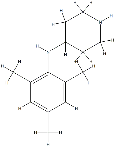 4-Piperidinamine,N-(2,4,6-trimethylphenyl)-(9CI) CAS#: 793674-96-1