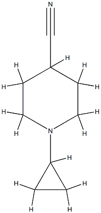 4-Piperidinecarbonitrile,1-cyclopropyl-(9CI) CAS#: 713147-47-8