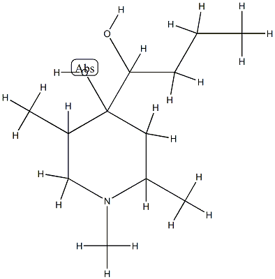 4-Piperidinemethanol,4-hydroxy-1,2,5-trimethyl-alpha-propyl-(9CI) CAS#: 775520-39-3