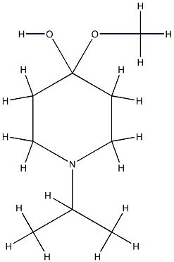 4-Piperidinol,4-methoxy-1-(1-methylethyl)-(9CI) CAS#: 76360-19-5