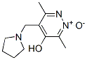 4-Pyridazinol, 3,6-dimethyl-5-(1-pyrrolidinylmethyl)-, 2-oxide (9CI) CAS#: 732193-23-6