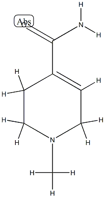4-Pyridinecarboxamide,1,2,3,6-tetrahydro-1-methyl-(9CI) CAS#: 75532-96-6