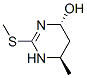 4-Pyrimidinol, 1,4,5,6-tetrahydro-6-methyl-2-(methylthio)-, trans- (9CI) CAS#: 738541-67-8