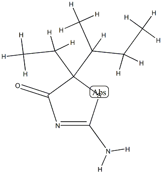 4-Thiazolidone,5-sec-butyl-5-ethyl-2-imino-(4CI) CAS#: 765314-91-8