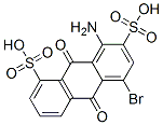 4-amino-1-bromo-9,10-dihydro-9,10-dioxoanthracene-3,5-disulphonic acid CAS#: 82-32-6