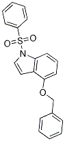 4-(benzyloxy)-1-(phenylsulfonyl)-1H-indole CAS#: 79315-62-1