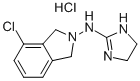 4-chloro-2-(2-imidazolin-2-ylamino)isoindoline CAS#: 76727-72-5