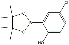 4-chloro-2-(4,4,5,5-tetramethyl-1,3,2-dioxaborolan-2-yl)phenol CAS#: 779331-28-1