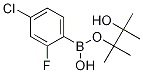 4-chloro-2-fluorophenylboronic aicd, pinacol ester CAS#: 765917-27-9